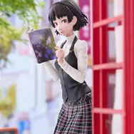 『ペルソナ５ ザ・ロイヤル』ポンコツ尾行シーンの「新島真」フィギュアが予約開始！手にした月刊誌で隠している表情が可愛い
