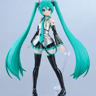 プラモデル「PLAMATEA 初音ミク」が予約開始！豊かな表情パーツ、アクション用ネクタイとマイクでさまざまなポーズを楽しめる