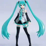 プラモデル「PLAMATEA 初音ミク」が予約開始！豊かな表情パーツ、アクション用ネクタイとマイクでさまざまなポーズを楽しめる