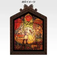 「ディズニープリンセス」新作一番くじが9月5日発売！ラストワン賞は「美女と野獣」お城のステンドグラス風ライト
