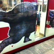 これがモンハン特急ゆけむり号！一足先に乗ってみた・・・『MHP3rd』×渋温泉レポート(1)