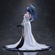 美しいドレスを纏い、アサルトライフルを携えた姿がクール！『ブルアカ』より「サオリ」フィギュアが予約受付中、任務時を再現できるマスク付きフェイスパーツも