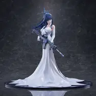 美しいドレスを纏い、アサルトライフルを携えた姿がクール！『ブルアカ』より「サオリ」フィギュアが予約受付中、任務時を再現できるマスク付きフェイスパーツも