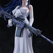 美しいドレスを纏い、アサルトライフルを携えた姿がクール！『ブルアカ』より「サオリ」フィギュアが予約受付中、任務時を再現できるマスク付きフェイスパーツも