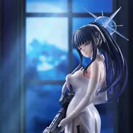 美しいドレスを纏い、アサルトライフルを携えた姿がクール！『ブルアカ』より「サオリ」フィギュアが予約受付中、任務時を再現できるマスク付きフェイスパーツも