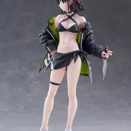 黒水着からのぞかせる、引き締まったプロポーション！『FGO』第一再臨「ムーンキャンサー/玉兎」1/7スケールフィギュアが予約受付中