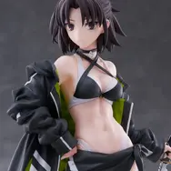 黒水着からのぞかせる、引き締まったプロポーション！『FGO』第一再臨「ムーンキャンサー/玉兎」1/7スケールフィギュアが予約受付中