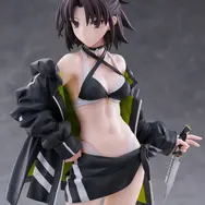 黒水着からのぞかせる、引き締まったプロポーション！『FGO』第一再臨「ムーンキャンサー/玉兎」1/7スケールフィギュアが予約受付中