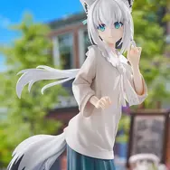 ホロライブ・白上フブキの私服コーデが可愛すぎる！軽やかに振り返るような仕草と、優しい微笑みのフィギュアが予約開始