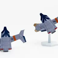 「ヱヴァ新劇場版」より航空支援機「YAGR-3B」がキット化！2機セットでランディングギアや、飛行状態で展示できるスタンドも付属