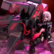 『FGO』変形する巨大な砲身“ブラックバレル”も！シールダー「マシュ・キリエライト」霊基外骨骼姿のプラモが予約受付中