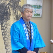 渋温泉温泉組合長の関氏