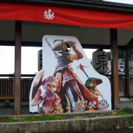 渋温泉にある撮影ポイントでは一瀬氏が撮影に協力してくれた。