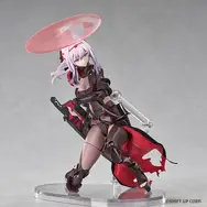 『勝利の女神：NIKKE』より「紅蓮：ブラックシャドウ」がアクションフィギュア化！豊かな表情、武器・花無十日紅など多彩なオプションを用意