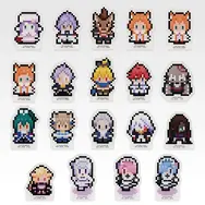 一番くじちょこっと「Re:ゼロ」全ラインナップ公開！人気キャラや名シーンがドット絵デザインアクリルマグネットに
