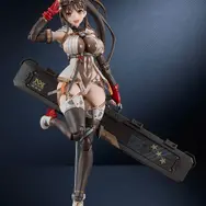 なんという太もも…これをプラモデルで？！トリダモノ氏のオリキャラ「MXちゃん」が組み立てキット化―持ってるケースはレールガンに変形