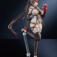 なんという太もも…これをプラモデルで？！トリダモノ氏のオリキャラ「MXちゃん」が組み立てキット化―持ってるケースはレールガンに変形