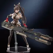 なんという太もも…これをプラモデルで？！トリダモノ氏のオリキャラ「MXちゃん」が組み立てキット化―持ってるケースはレールガンに変形