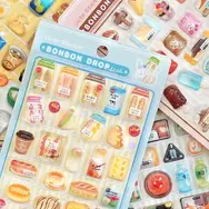 「ボンボンドロップシール」コンビニ商品テーマの新作が公式抽選販売！おにぎり＆お弁当、ホットスナックなど4種セット