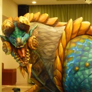 渋温泉に等身大ジンオウガ登場・・・『MHP3rd』×渋温泉レポート（4）