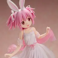「魔法少女まどか☆マギカ」うさみみを付けた「鹿目まどか」1/4スケールフィギュアが再販！涼しげで愛らしいオリジナルデザインのワンピース姿を立体化