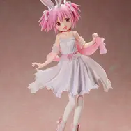 「魔法少女まどか☆マギカ」うさみみを付けた「鹿目まどか」1/4スケールフィギュアが再販！涼しげで愛らしいオリジナルデザインのワンピース姿を立体化