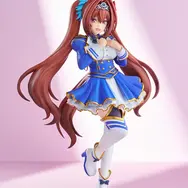 『ウマ娘』勝負服姿の「ダイワスカーレット」がポッパレLサイズで立体化！表情＆胸元に手を置いたポーズが可愛らしい