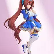 『ウマ娘』勝負服姿の「ダイワスカーレット」がポッパレLサイズで立体化！表情＆胸元に手を置いたポーズが可愛らしい