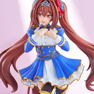 『ウマ娘』勝負服姿の「ダイワスカーレット」がポッパレLサイズで立体化！表情＆胸元に手を置いたポーズが可愛らしい