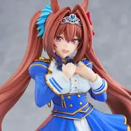 『ウマ娘』勝負服姿の「ダイワスカーレット」がポッパレLサイズで立体化！表情＆胸元に手を置いたポーズが可愛らしい