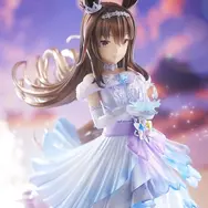 『ウマ娘』ドレス姿でほほ笑む「アドマイヤベガ」フィギュアが予約開始ーオプションの表情パーツで異なった印象に