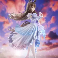 『ウマ娘』ドレス姿でほほ笑む「アドマイヤベガ」フィギュアが予約開始ーオプションの表情パーツで異なった印象に