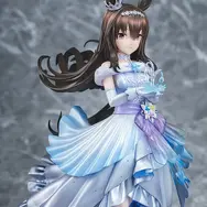 『ウマ娘』ドレス姿でほほ笑む「アドマイヤベガ」フィギュアが予約開始ーオプションの表情パーツで異なった印象に