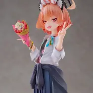 『ブルアカ』満面の笑みを浮かべる「ネル（制服）」が可愛すぎる！クレープ片手にピース、EXPO満喫のメモロビを1/7フィギュアで完全再現