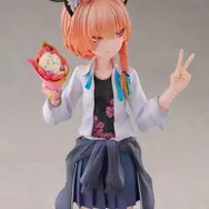 『ブルアカ』満面の笑みを浮かべる「ネル（制服）」が可愛すぎる！クレープ片手にピース、EXPO満喫のメモロビを1/7フィギュアで完全再現