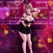 『バニーガーデン2』お紳士様の期待に応える“PKO”システム搭載！「figma 花奈」アクションフィギュアが予約開始
