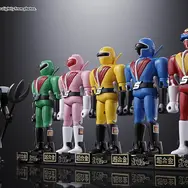 「秘密戦隊ゴレンジャー」超合金が2027年2月発売！5人＋テムジン将軍の全6体セット
