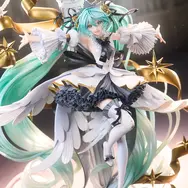 髪は過去最高クラスのボリューム！「初音ミクシンフォニー 2025」メインビジュアルが、グッスマ最高峰ラインSCで1/7スケールフィギュア化
