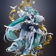 髪は過去最高クラスのボリューム！「初音ミクシンフォニー 2025」メインビジュアルが、グッスマ最高峰ラインSCで1/7スケールフィギュア化