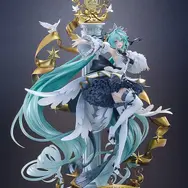 髪は過去最高クラスのボリューム！「初音ミクシンフォニー 2025」メインビジュアルが、グッスマ最高峰ラインSCで1/7スケールフィギュア化