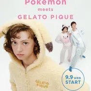 ジェラート ピケより『ポケモン』コラボグッズが9月9日発売！「ピィ」「ピッピ」「ピクシー」ルームウェアなど、“進化”テーマの豊富なラインナップ