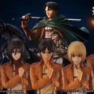 「一番くじ 進撃の巨人 ～心臓を捧げよ～」全ラインナップ公開！並べたくなるエレンたちフィギュア、ラストワン賞は「リヴァイ～人類最強の兵士～」