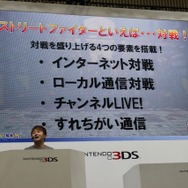 【Nintendo World 2011】新しい対戦体験を楽しんでほしい『スーパーストリートファイターIV 3D Edition』ステージイベント