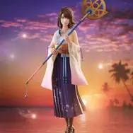 美しすぎる『FF10』ユウナの1/6.5スケールフィギュアが予約受付中！特徴的な衣装や装飾を細部まで再現、台座にはタイトルロゴも