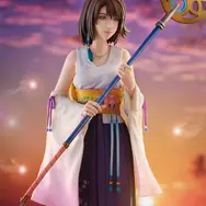 美しすぎる『FF10』ユウナの1/6.5スケールフィギュアが予約受付中！特徴的な衣装や装飾を細部まで再現、台座にはタイトルロゴも
