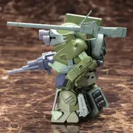 2015年に発売された「装甲騎兵ボトムズ」プラモデル「バーグラリードッグ」が再生産！各種ギミック搭載、デフォルメされたキリコが搭乗可能