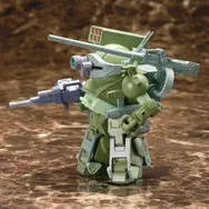 2015年に発売された「装甲騎兵ボトムズ」プラモデル「バーグラリードッグ」が再生産！各種ギミック搭載、デフォルメされたキリコが搭乗可能