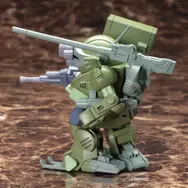 2015年に発売された「装甲騎兵ボトムズ」プラモデル「バーグラリードッグ」が再生産！各種ギミック搭載、デフォルメされたキリコが搭乗可能