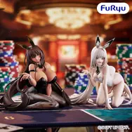 バニー姿のノワールをカップ麺のおともに！ 『勝利の女神：NIKKE』より「ぬーどるストッパーフィギュアーノワールー」が10月2週展開
