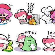 ポケセンのお姉さんたちがLINEスタンプに！ LINEスタンプ「ポケモンセンターへようこそ！」が発売ー「回復させるだけでは勝てません」
